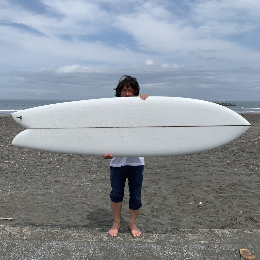 クリステンソン LONG PHISH 6'8 フィン ケース付属 Christenson Surfboards LONG PHISH 6'8