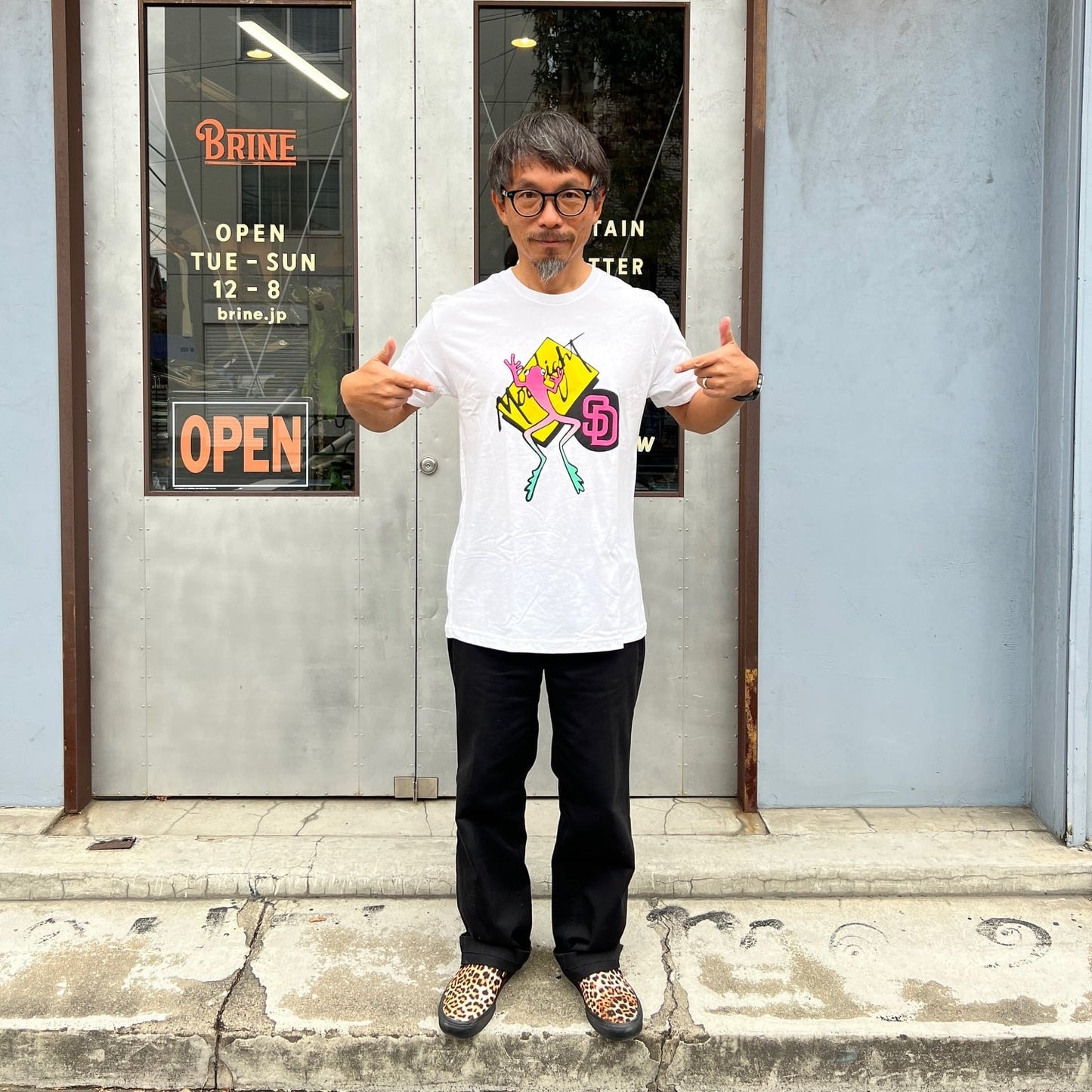 MOONLIGHT GLASSING / ムーンライトグラッシング Limited Edition "45years" T-shirts