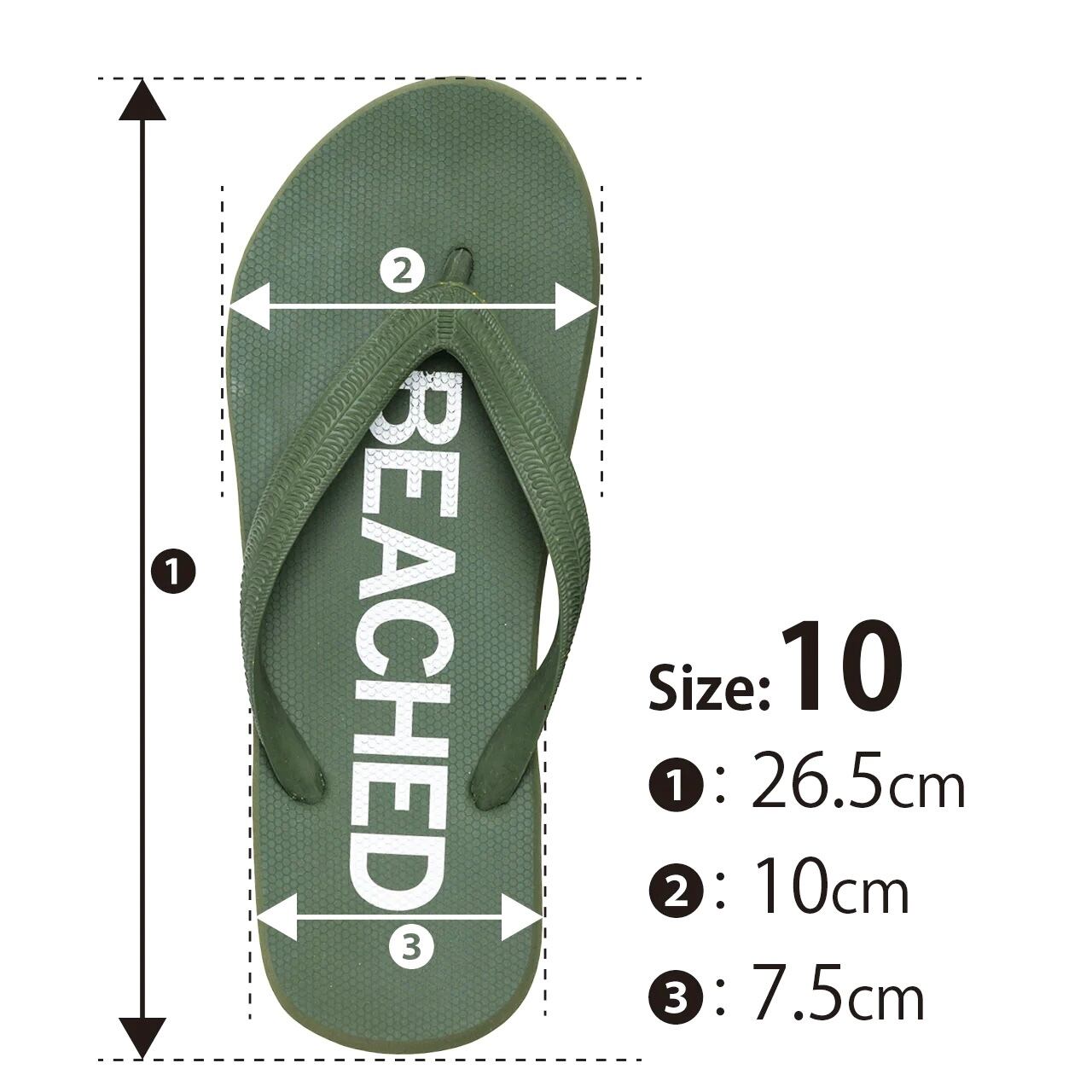 BEACHED DAYS x CYAARVO クラシックサンダル