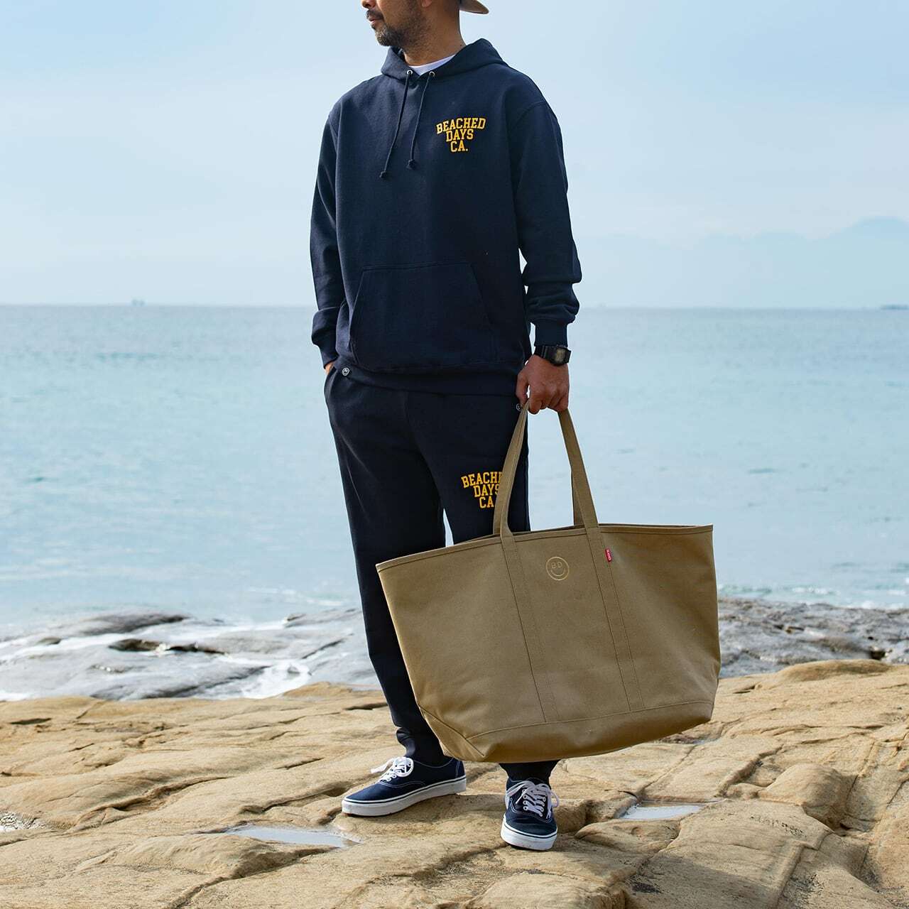 BEACHED DAYS ビーチドデイズ / トートバッグXL