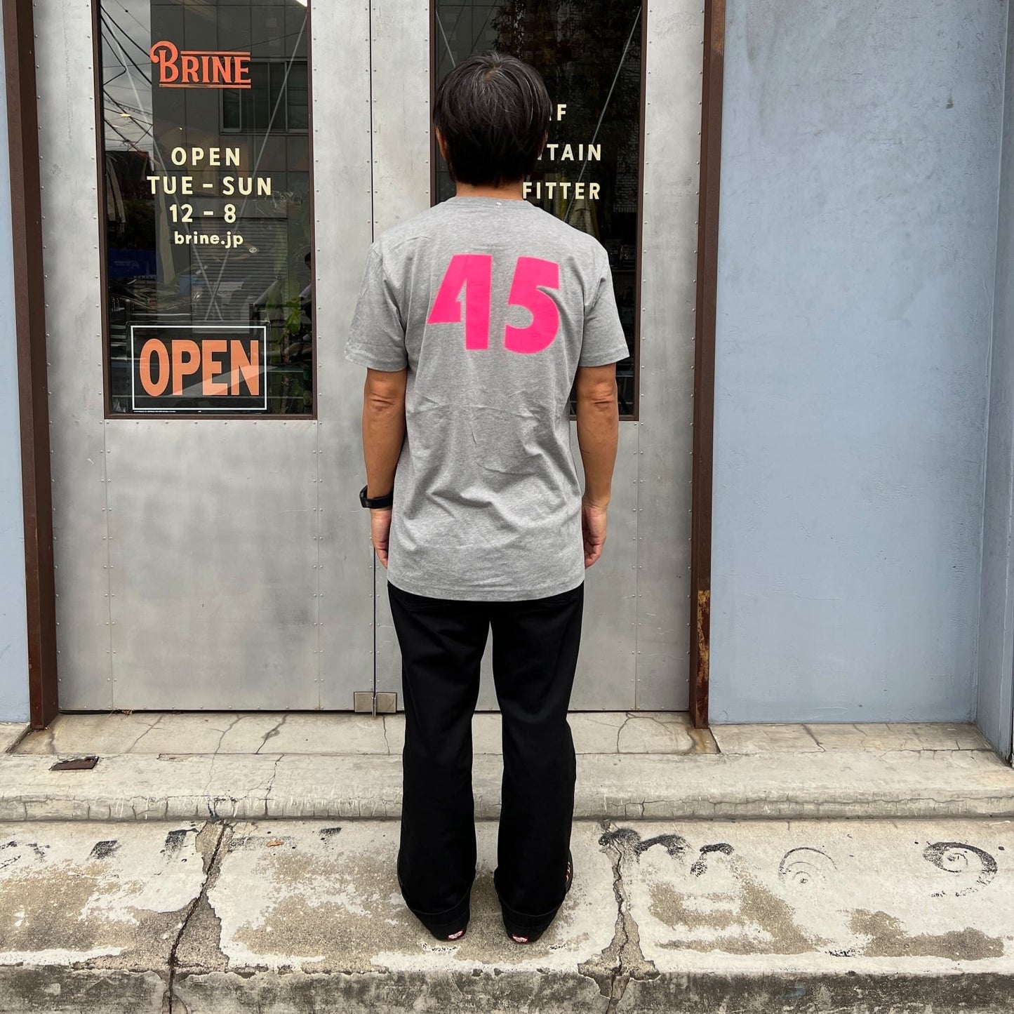 MOONLIGHT GLASSING / ムーンライトグラッシング Limited Edition "45years" T-shirts