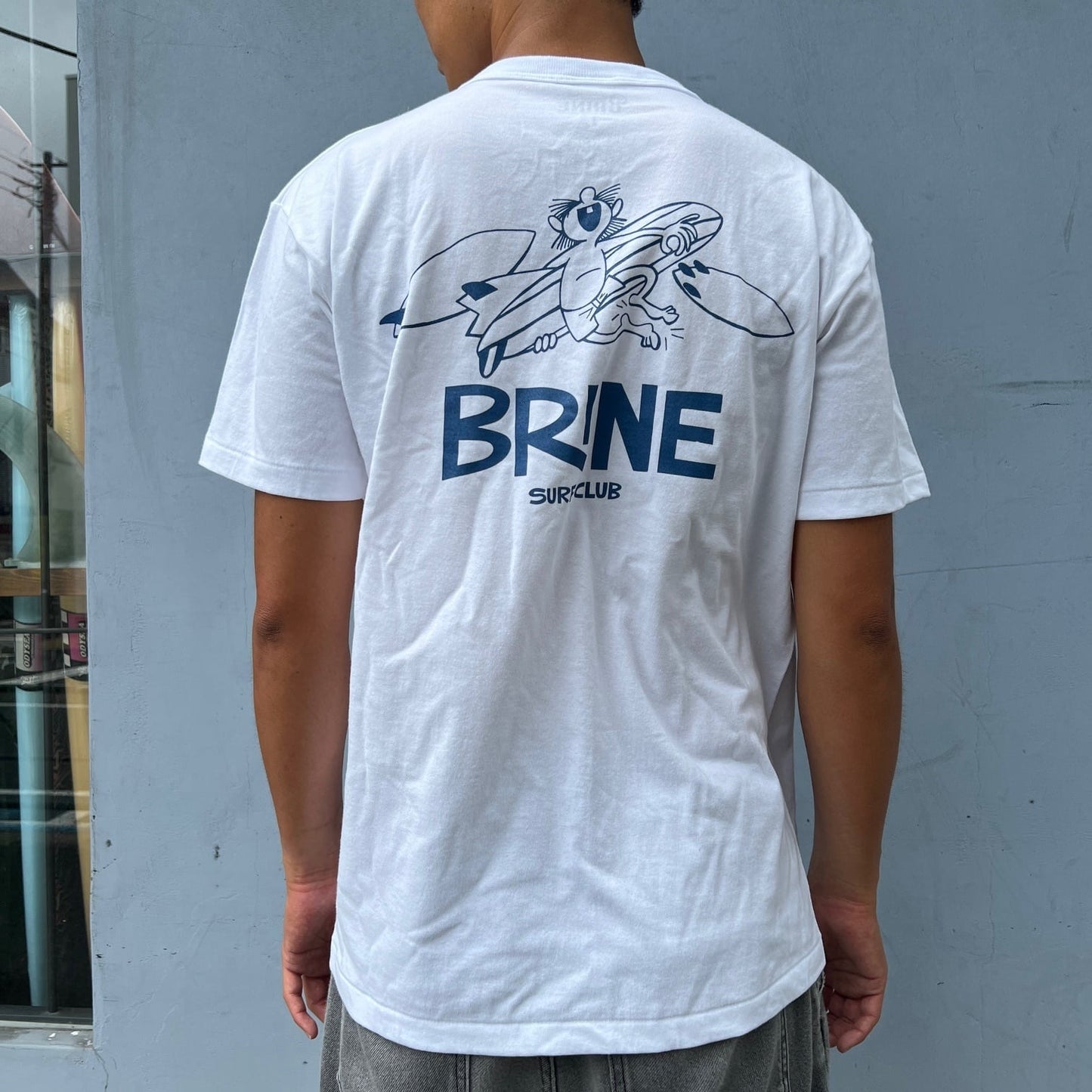 BRINE × YUSUKE HANAI オリジナル TEE(単色プリント)