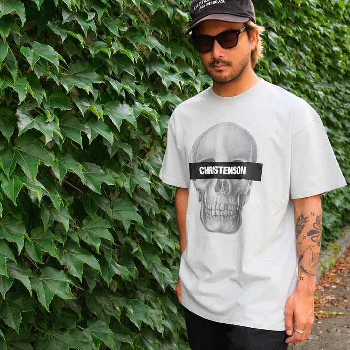 Christenson Skull Japan Limited Tee