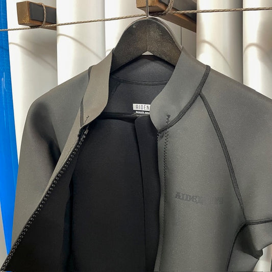 AIDENTIFY /アイデンティファイ MESH SKIN 1mm JACKET BLACK LOGO