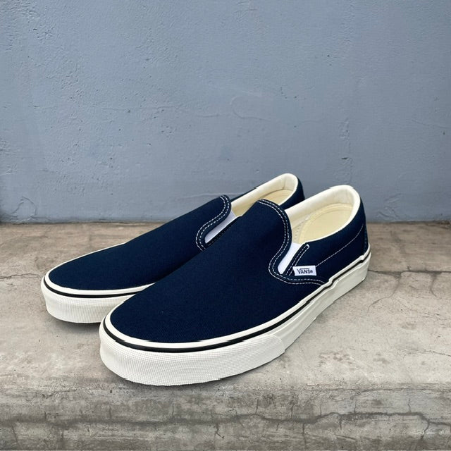 VANS / ヴァンズ Classic Slip-on DUCK CANVAS Dress Blues – BRINE