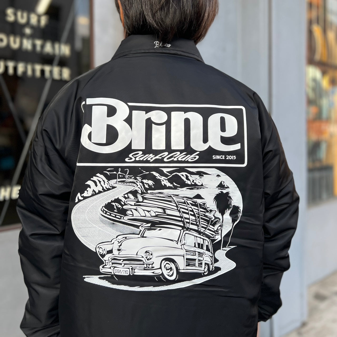 BRINE×BLUCO BOA COACH JACKET -ARTWORK BY JACK-O’ ART WORKS-