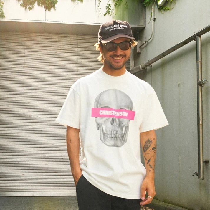 Christenson Skull Japan Limited Tee