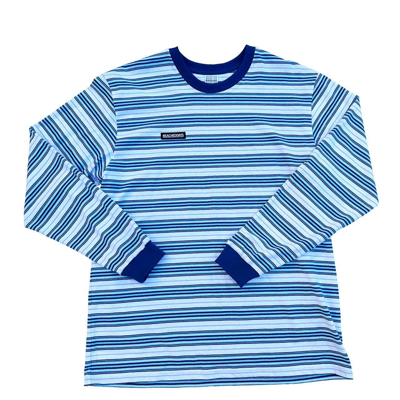 BEACHED DAYS ビーチドデイズ / ドライ マルチボーダー L/S Tee