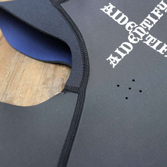 AIDENTIFY/アイデンティファイ THIN SKIN LONG NECK SURF CAP 1mm / BLACK LOGO