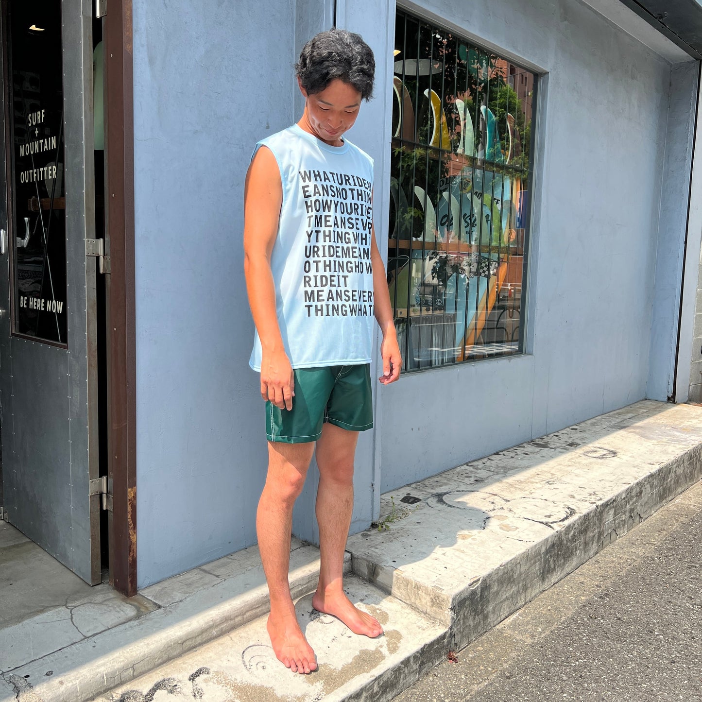 AIDENTIFY /アイデンティファイ SUNGUARD TEE / SLEEVELESS "INDEX"