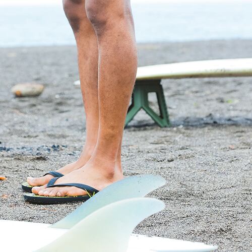 BEACHED DAYS/ビーチドデイズ Monogram Beach Sandal