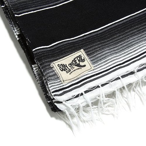 SAN ONOFRE SURF COMPANY SRIRACHA BLANKET BLACK