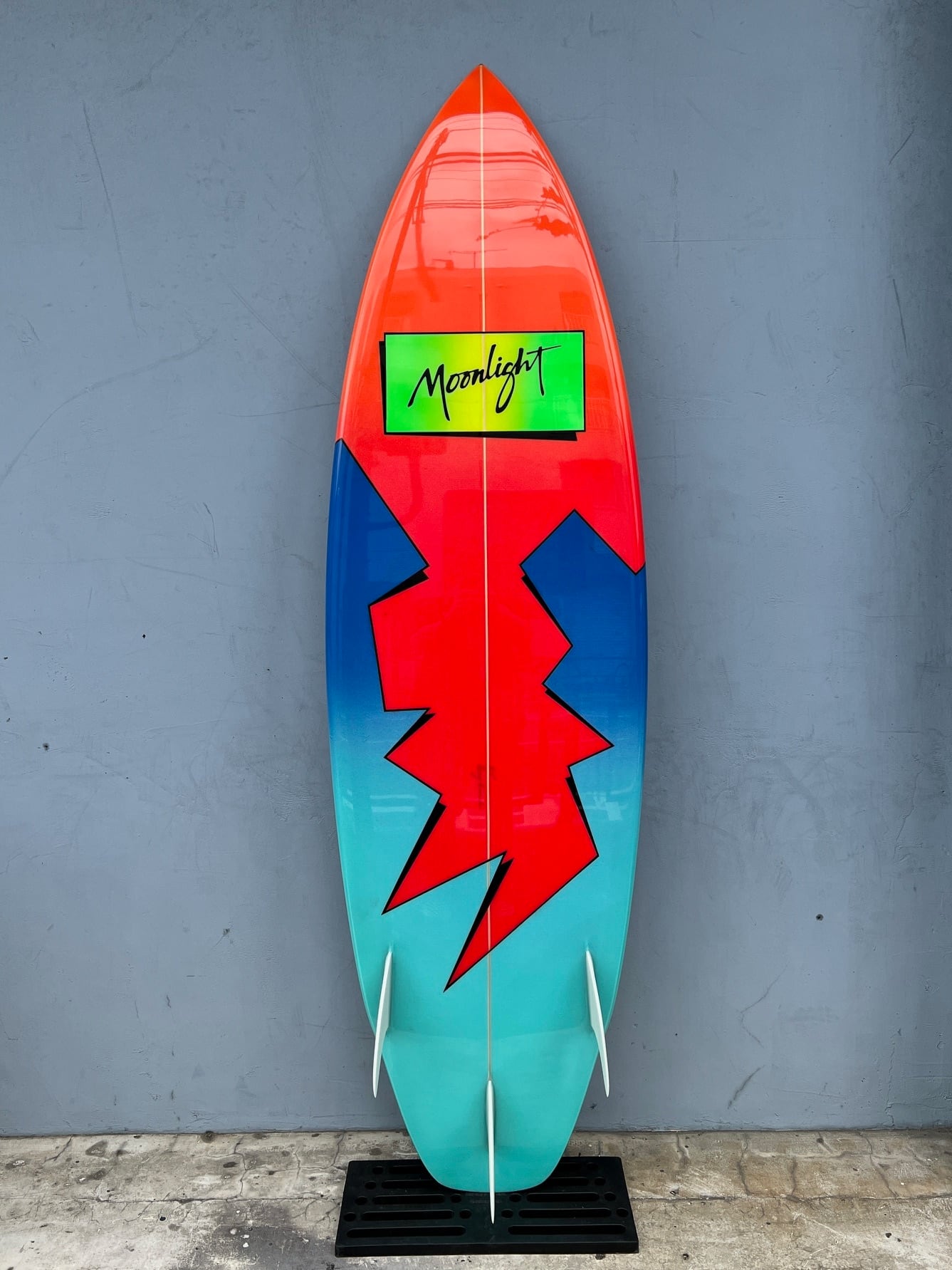MOONLIGHT GLASSING / ムーンライトグラッシング MOON ONE 5'11" #MO-2 RED&BLUE