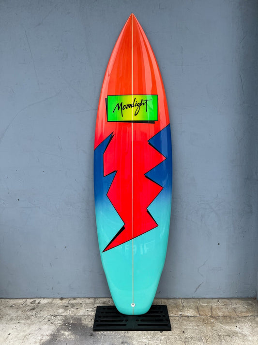 MOONLIGHT GLASSING / ムーンライトグラッシング MOON ONE 5'11" #MO-2 RED&BLUE