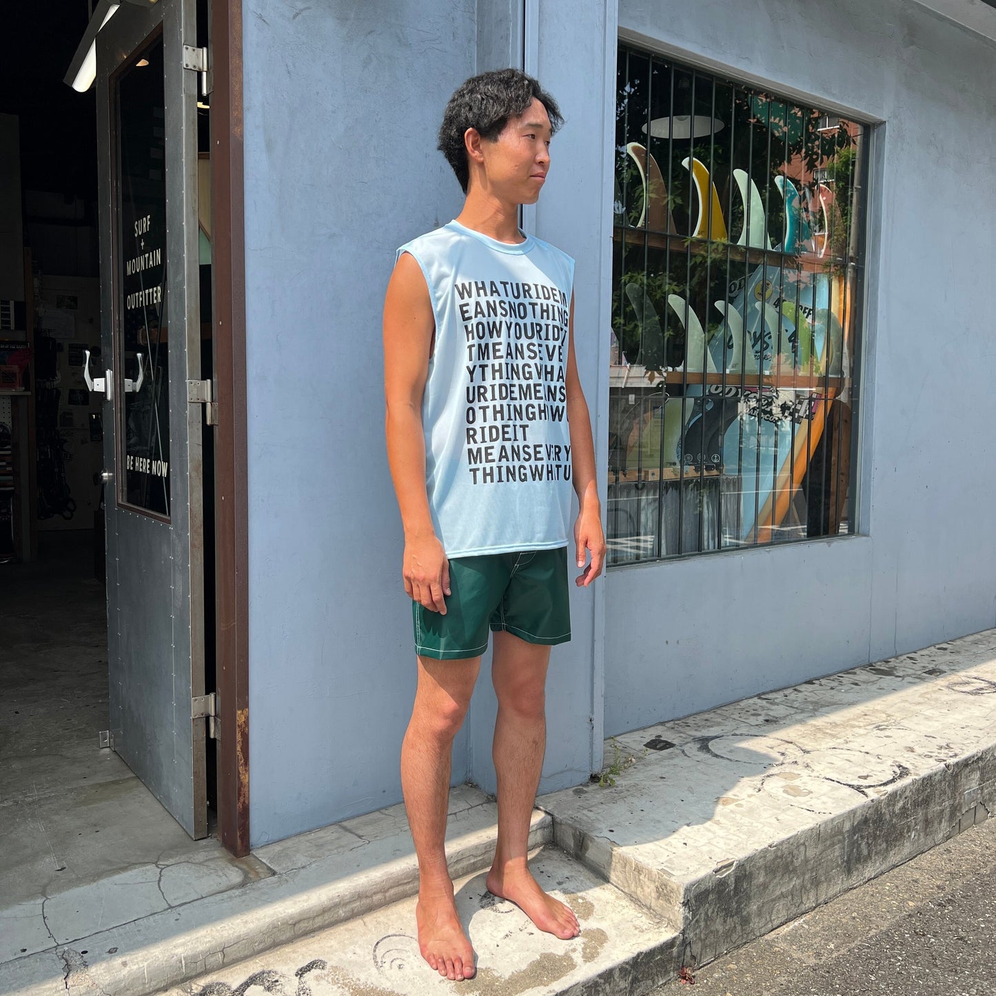 AIDENTIFY /アイデンティファイ SUNGUARD TEE / SLEEVELESS "INDEX"