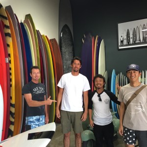 california surf trip christenson surfboards factory