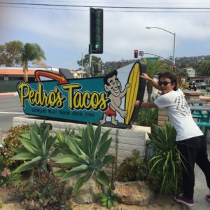 pedros tacos san clemente california surf trip 