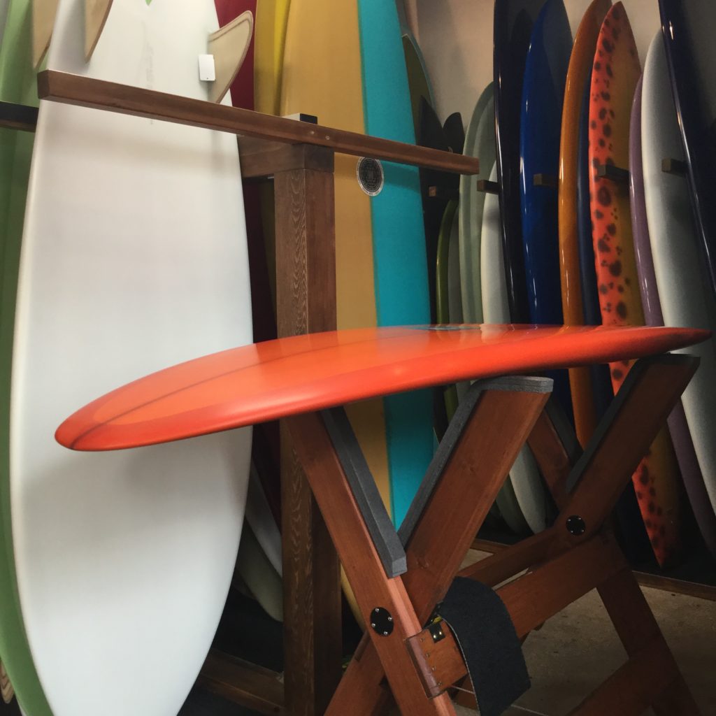christenson surfboards inisible policeman nose locker