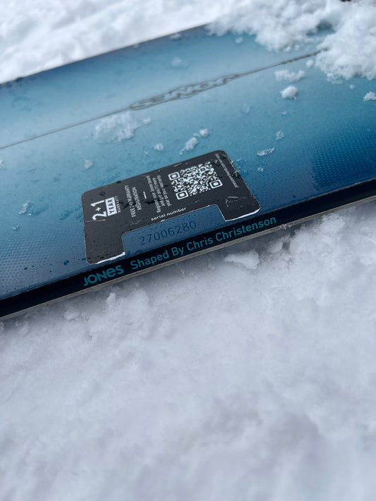 JONES SNOWBOARDS × CHRISTENSON 26-27 MODEL