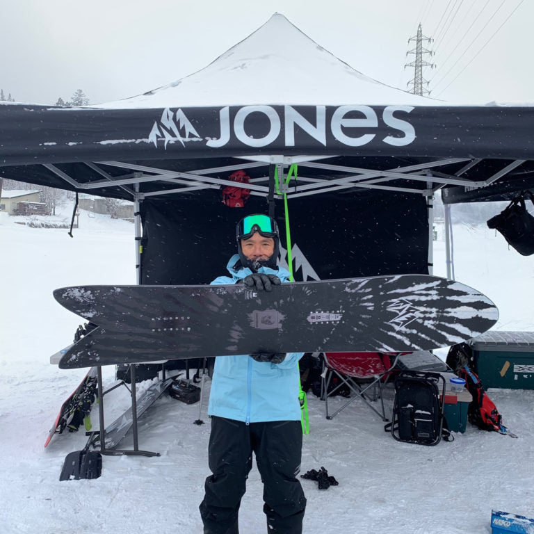 JONES SNOWBOARDS 21-22 試乗会レポート！