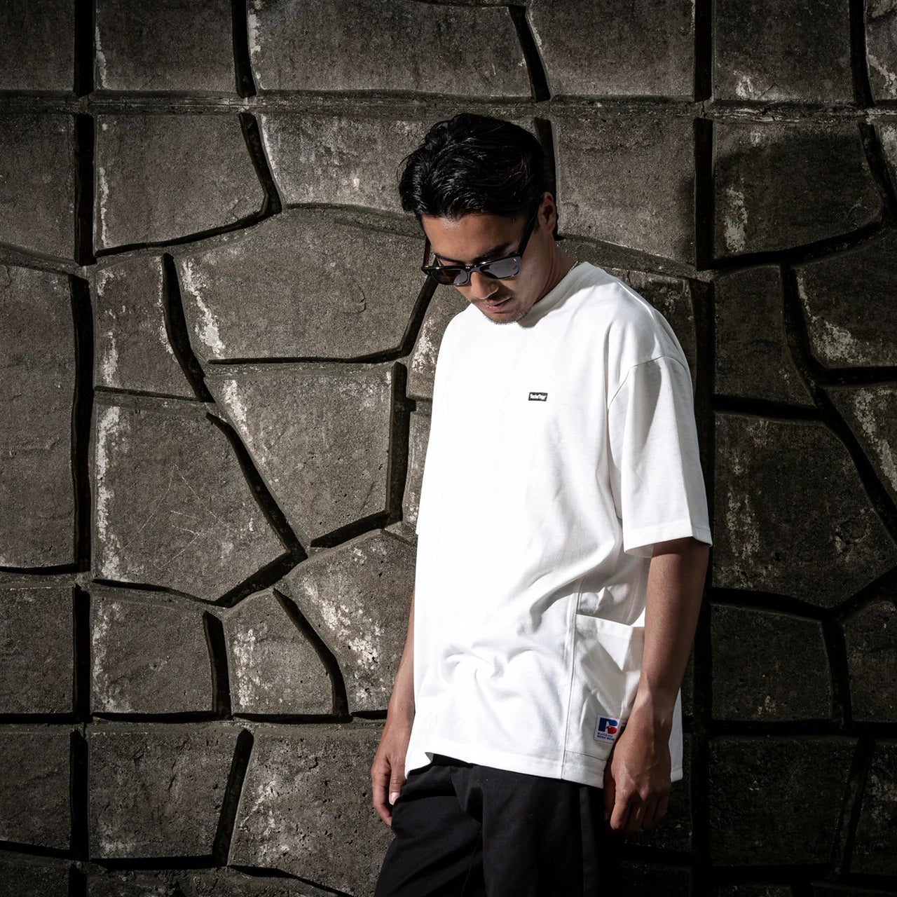 【店舗限定】BEACHED DAYS × BLUCO ファンクション サイドポケットTシャツ