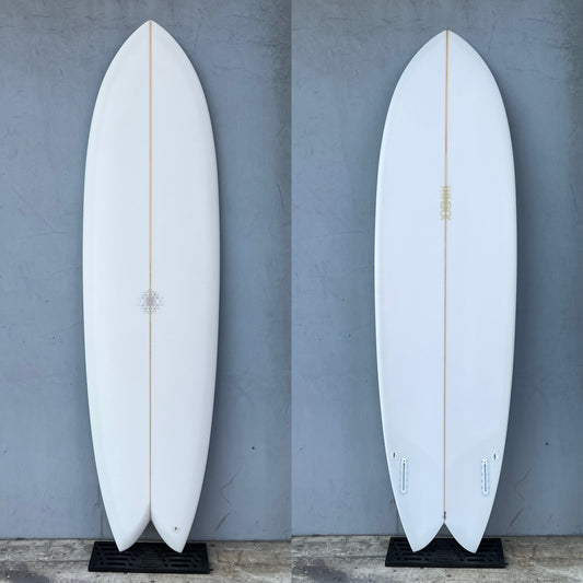 Mandala custom shapes / マンダラ　 CALLISTO LONG FISH TWINZER 6'10"
