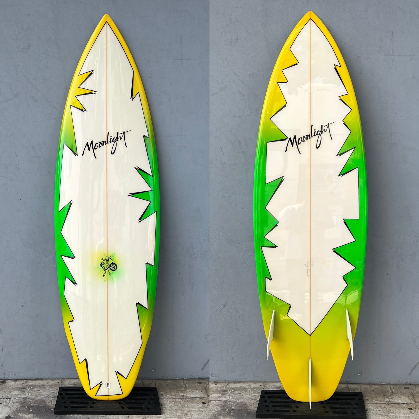MOONLIGHT GLASSING / ムーンライトグラッシング　MOON ONE 5'8"  #MO-3 GREEN