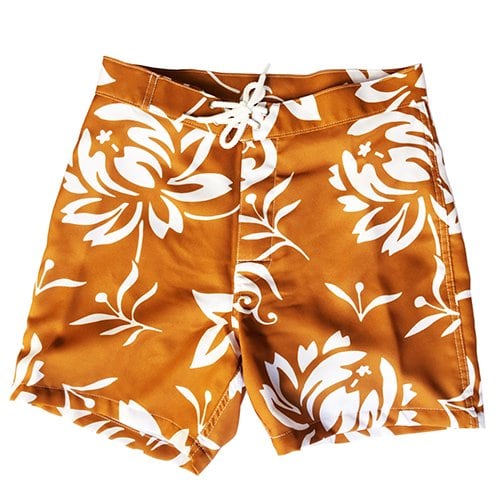 YELLOW RAT /イエローラット　BW Trunks Hawaiian Print