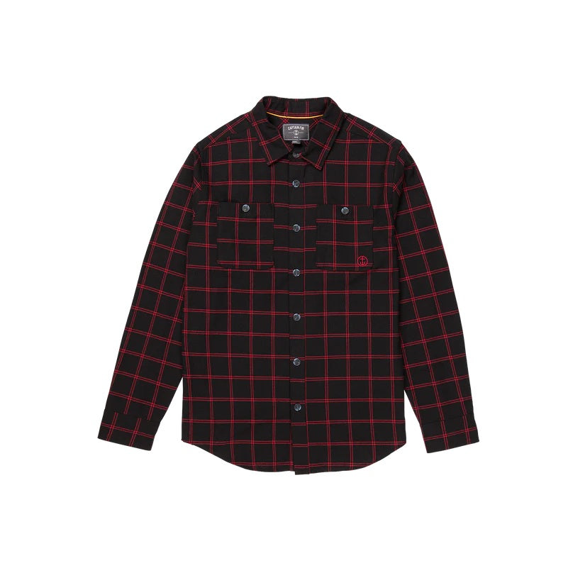 CAPTAIN FIN / キャプテンフィン Marsh Lands Long Sleeve Flannel Shirt