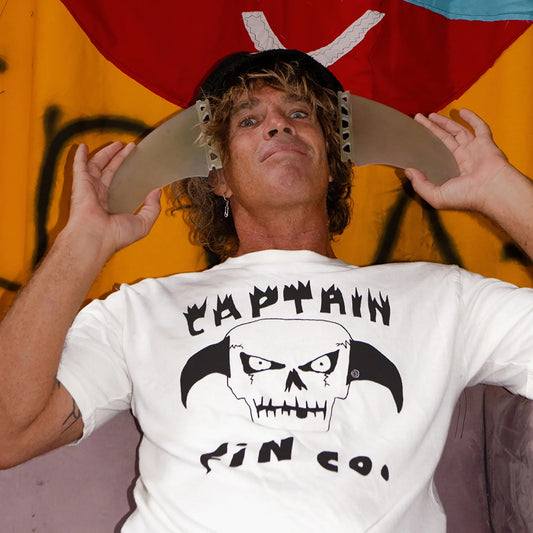 ［CAPTAIN FIN］TWIN FIN SKULL SS TEE