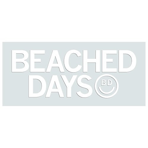 ［BEACHED DAYS］Logo Sticker