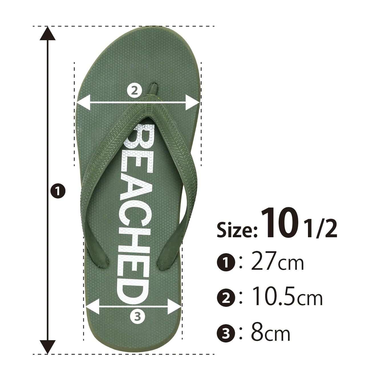 BEACHED DAYS x CYAARVO クラシックサンダル