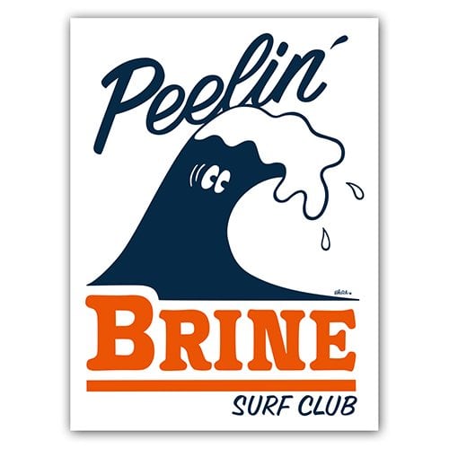 BRINE x HOLIDAY PAINT  Sticker