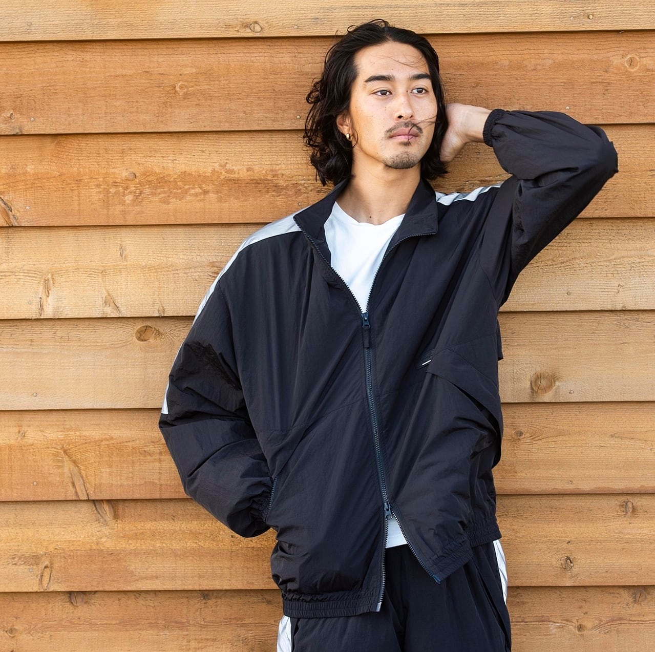 BEACHED DAYS ビーチドデイズ / リフレクター ジップ ジャケット