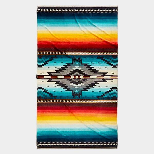 ［PENDLETON］ジャガードバスタオルオーバーサイズ／サルティーヨサンセット