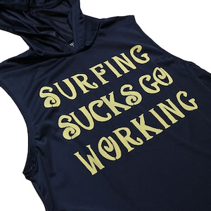 AIDENTFY / アイデンティファイ Sunguard Tee / Sleeveless Hoody "SARCASM"