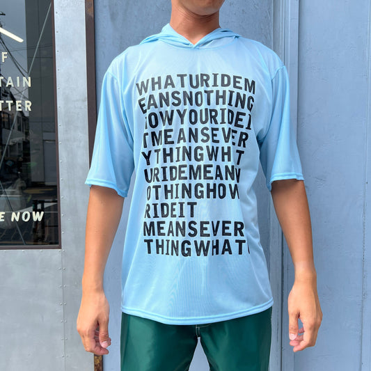 AIDENTIFY /アイデンティファイ SUNGUARD TEE / HOODY "INDEX"