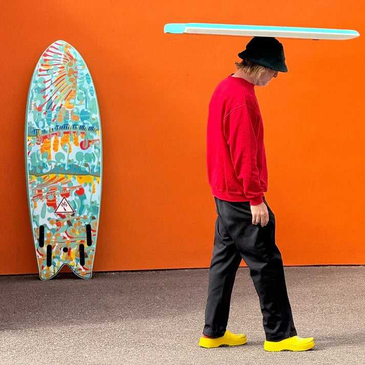 CATCH SURF / キャッチサーフ ヘリテージ 5'8" x Andy Davis レトロフィッシュ クアッドフィン