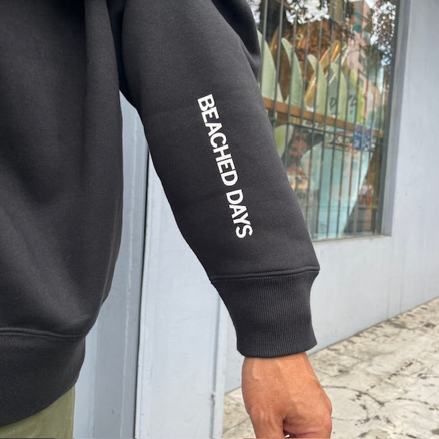 BEACHED DAYS ビーチドデイズ / オーバーサイズ クルーネックスウェット