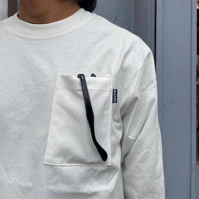 BEACHED DAYS ビーチドデイズ /ベーシック ポケット L/S Tee