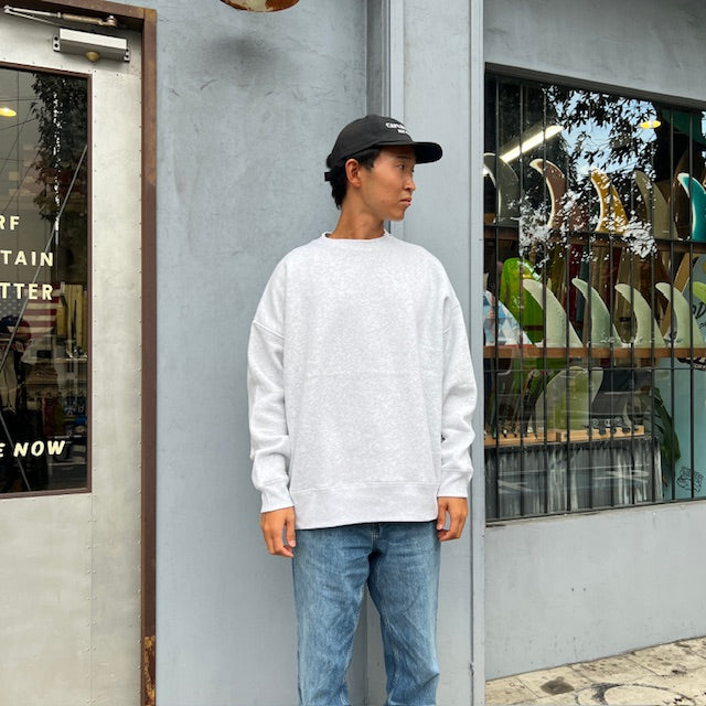 BEACHED DAYS ビーチドデイズ / オーバーサイズ クルーネックスウェット