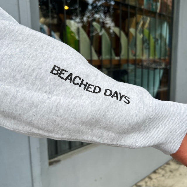 BEACHED DAYS ビーチドデイズ / オーバーサイズ クルーネックスウェット