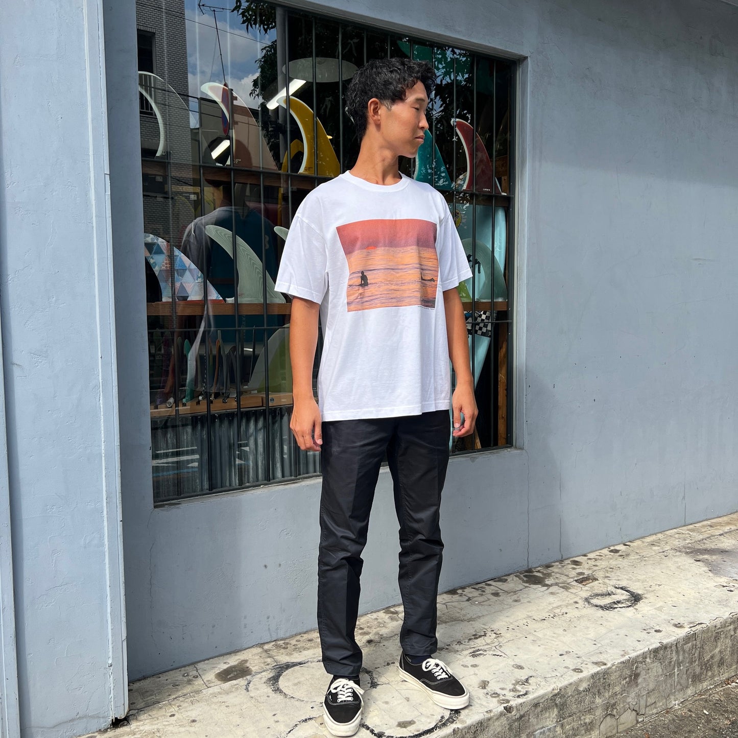 BRINE × AUTHENTIC WAVE  PHOTO TEE　"A PERFECT DAY"