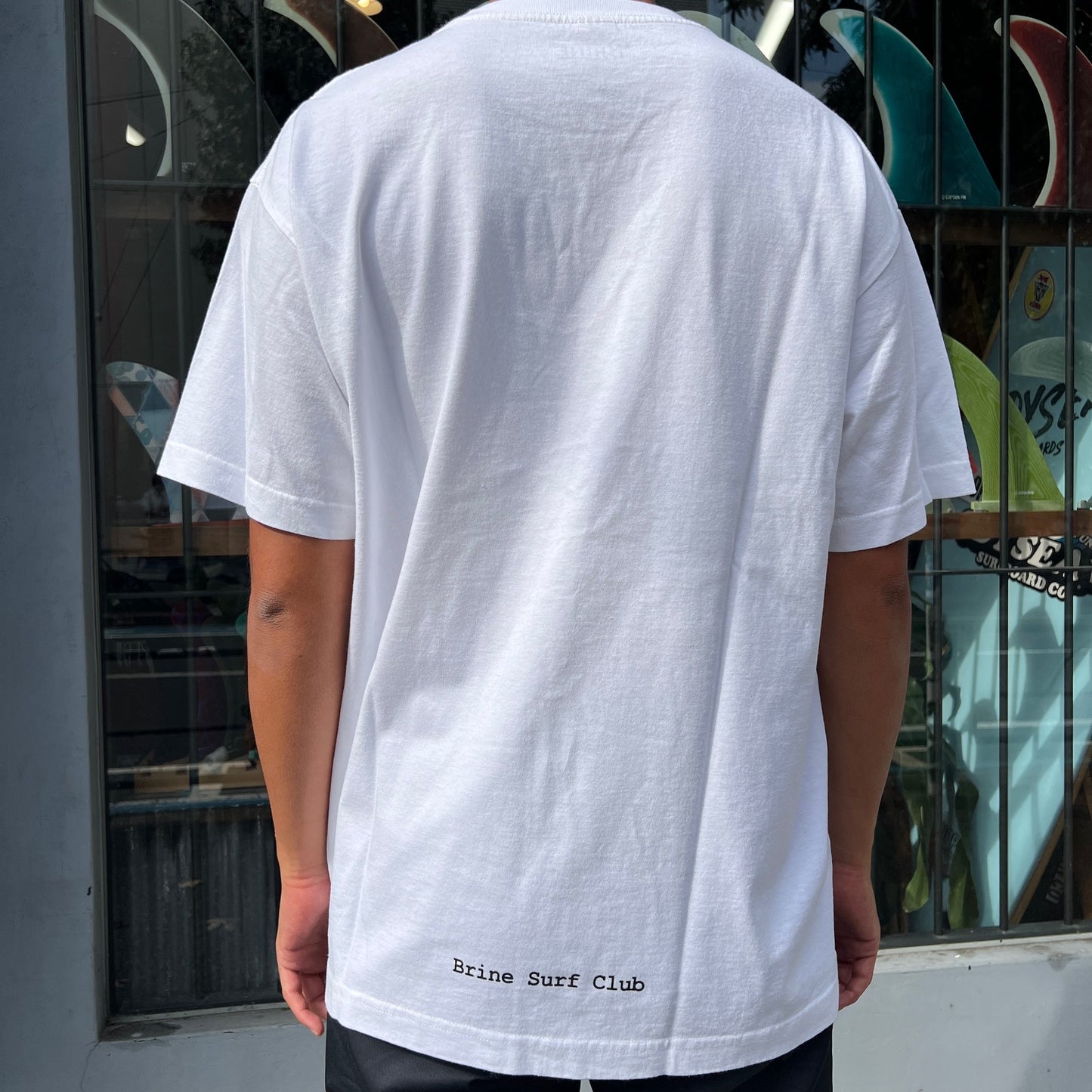 BRINE × AUTHENTIC WAVE  PHOTO TEE　"FLOWING"