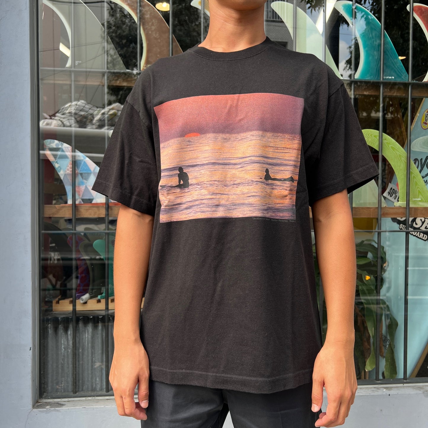 BRINE × AUTHENTIC WAVE  PHOTO TEE　"A PERFECT DAY"