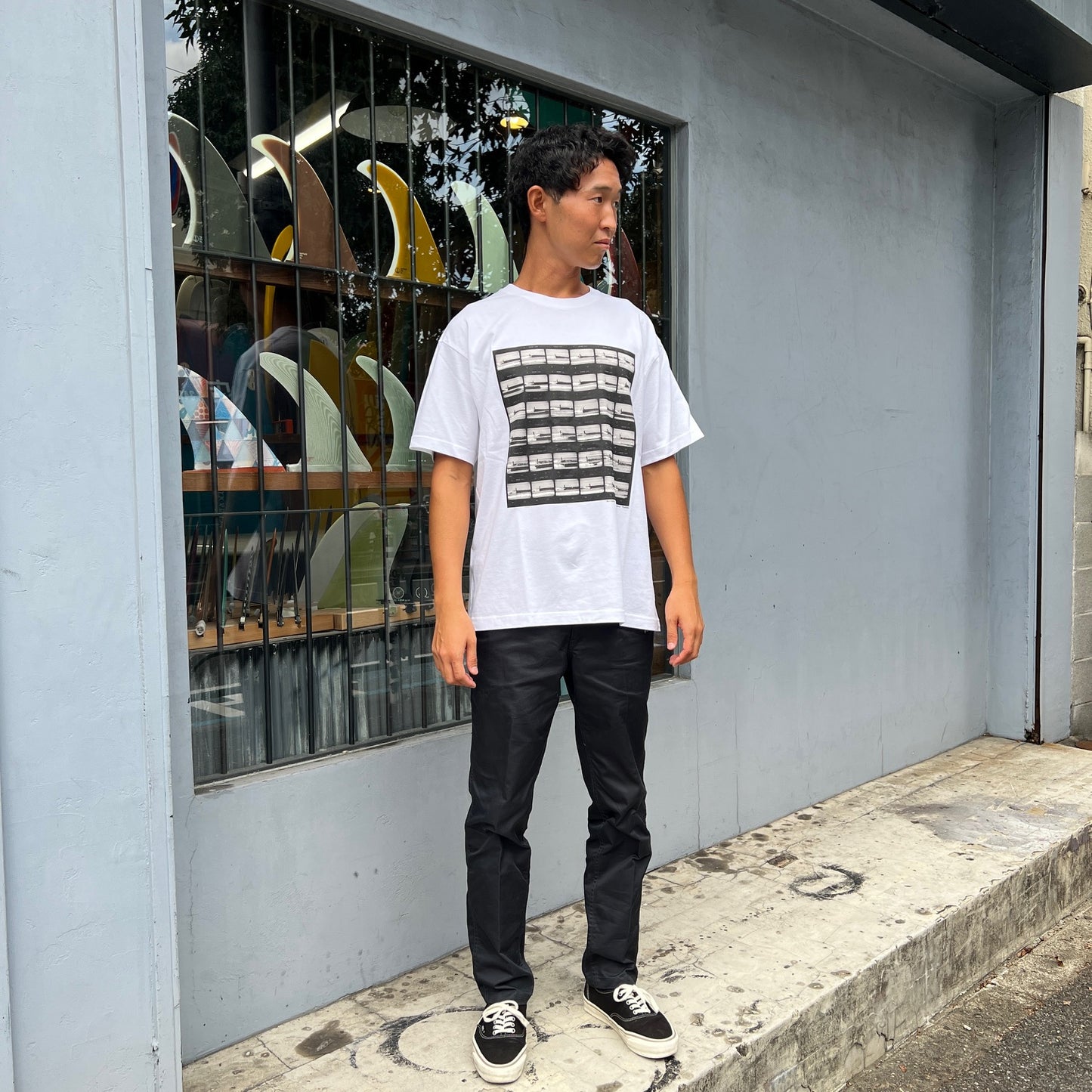 BRINE × AUTHENTIC WAVE  PHOTO TEE　"COVER"