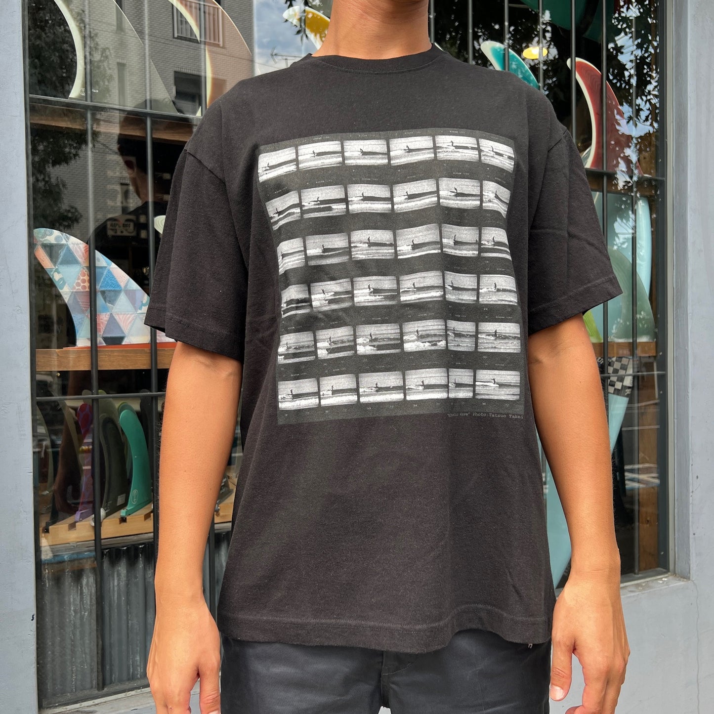 BRINE × AUTHENTIC WAVE  PHOTO TEE　"COVER"