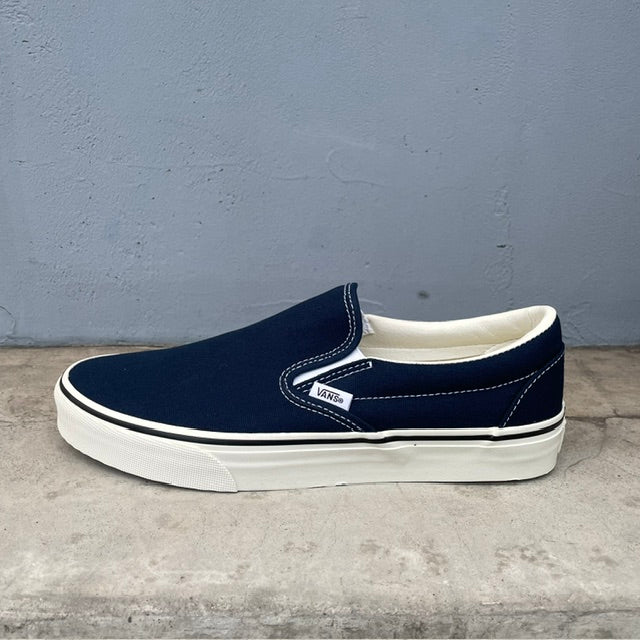 VANS / ヴァンズ Classic Slip-on DUCK CANVAS Dress Blues