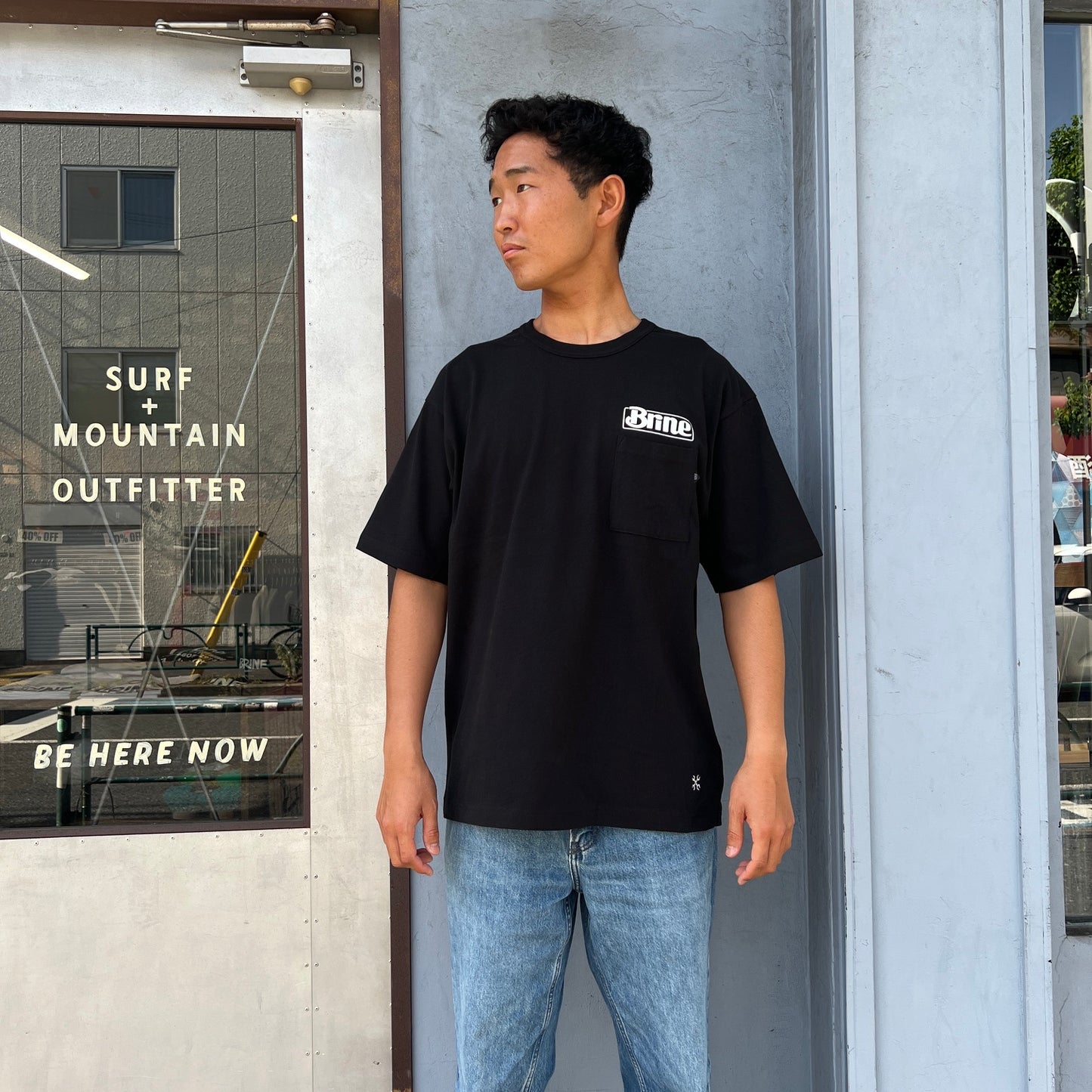 BRINE × BLUCO ポケットTシャツ
