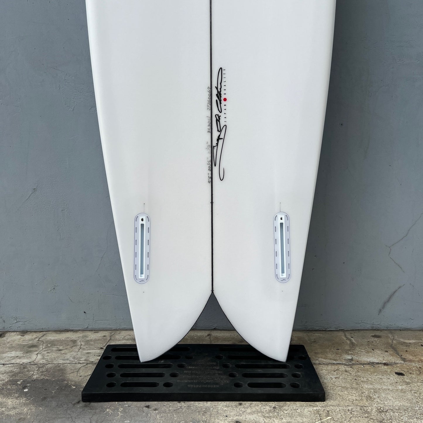 CHRISTENSON SURFBOARD/クリステンソン 　FISH 5'5"　BLACK SPEAR JAPANシェイプ
